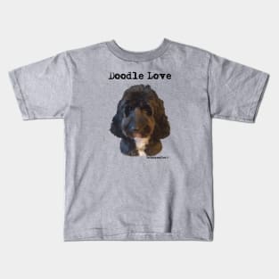 Doodle Dog Love Kids T-Shirt